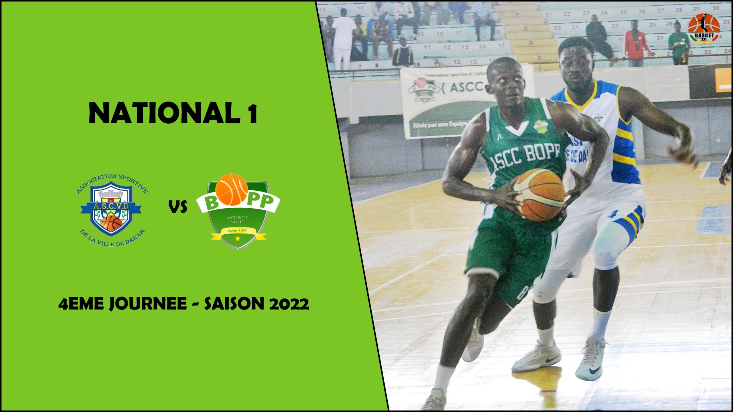 Asc Ville De Dakar Vs Ascc Bopp Me Journ E Vid O Basket